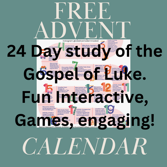 24 Days Through Luke: A Faith-Filled Advent Activity