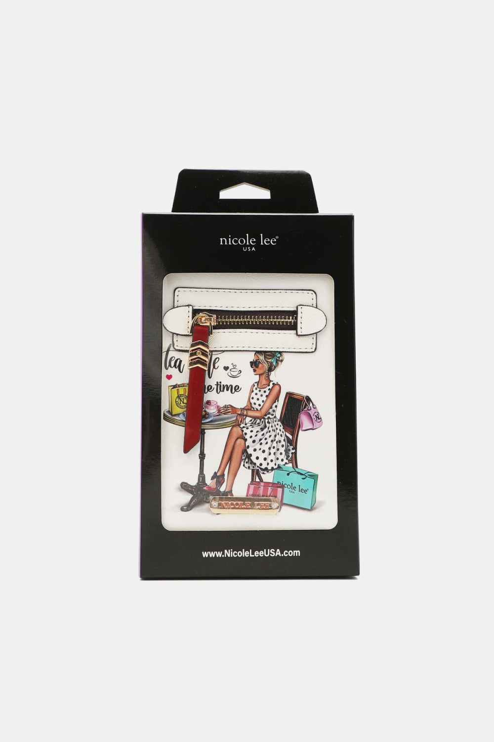 Modern Modest Printed Crossbody Wallet by Tela Designs Store