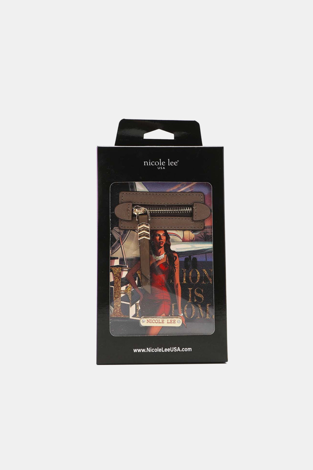 Modern Modest Printed Crossbody Wallet by Tela Designs Store