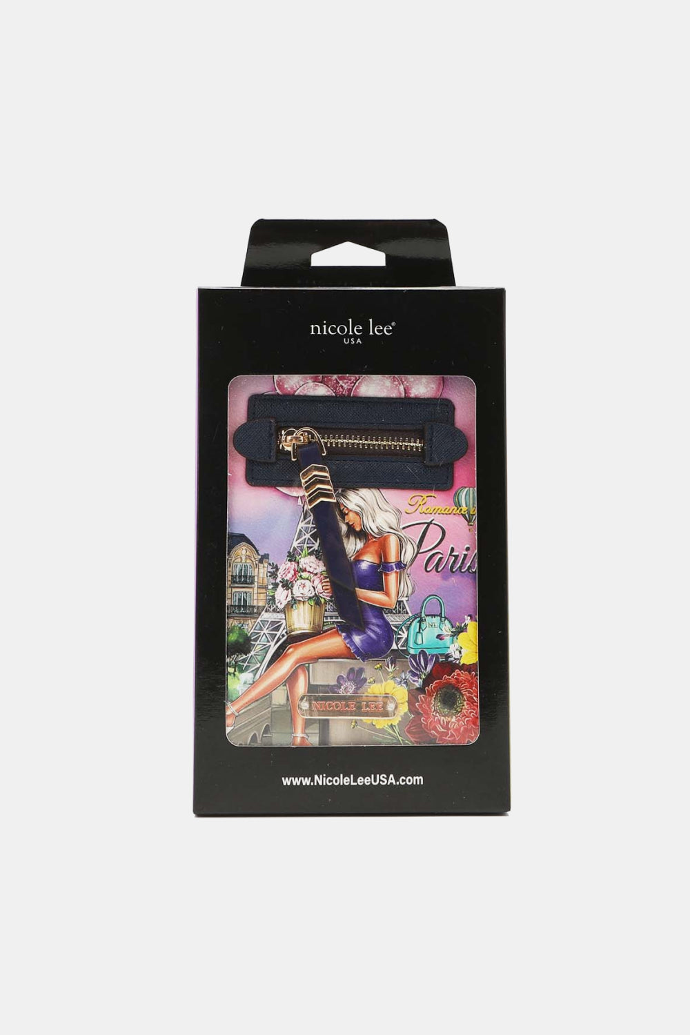 Modern Modest Printed Crossbody Wallet by Tela Designs Store