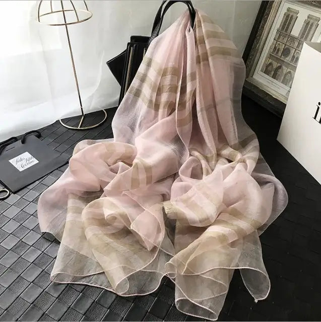 Unapologetic Luxury Silk Shawl Scarf