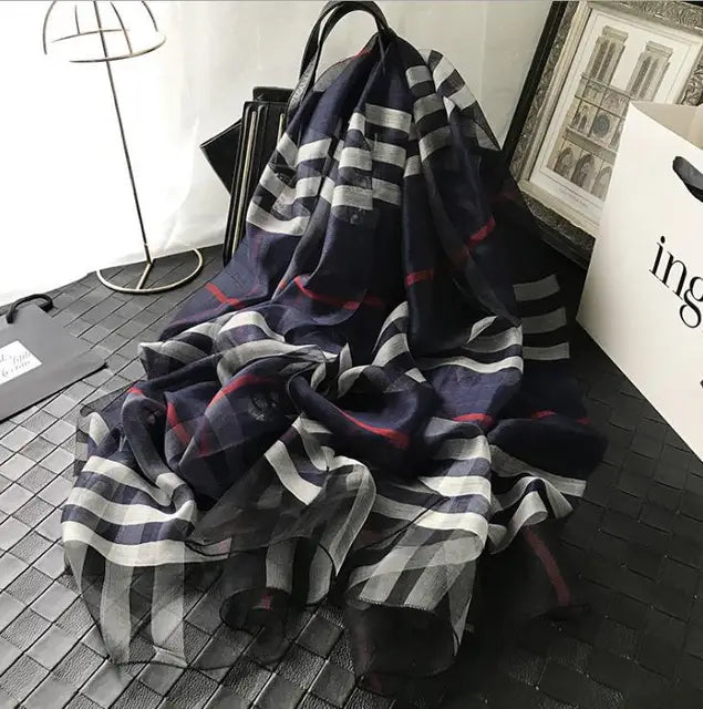 Unapologetic Luxury Silk Shawl Scarf