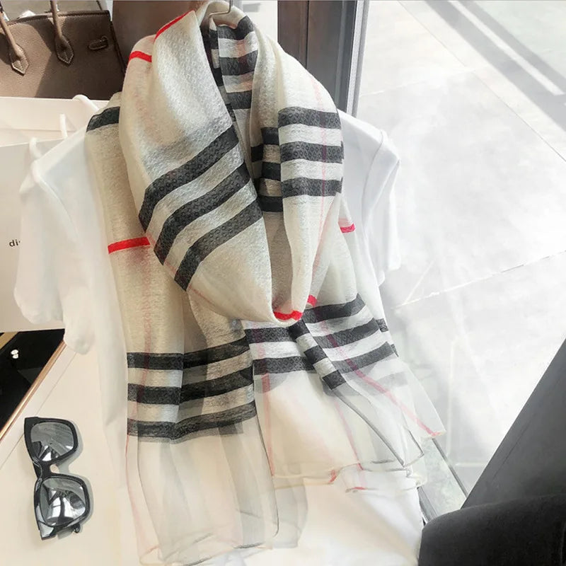 Unapologetic Luxury Silk Shawl Scarf