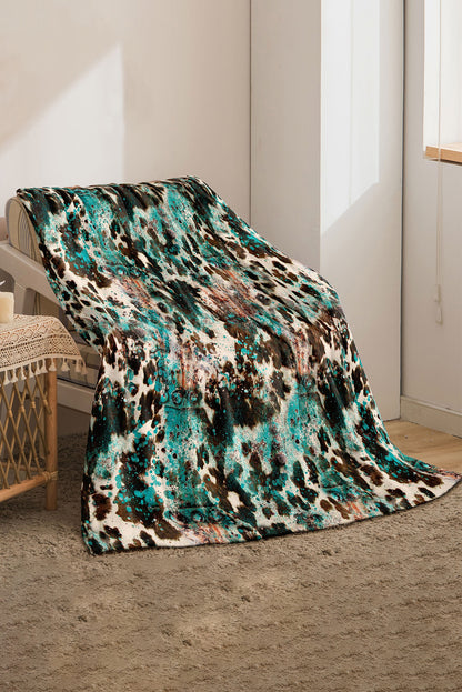 Tela Designs Store Western Style Pattern Flannel Blanket