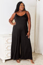 Unapologetic Comfort in Every Step
Chic Modest Full Size Soft Rayon Wide-Leg Jumpsuit