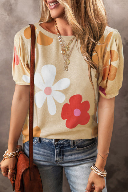 Modern Modest Essential: Chic Everyday Floral Blouse