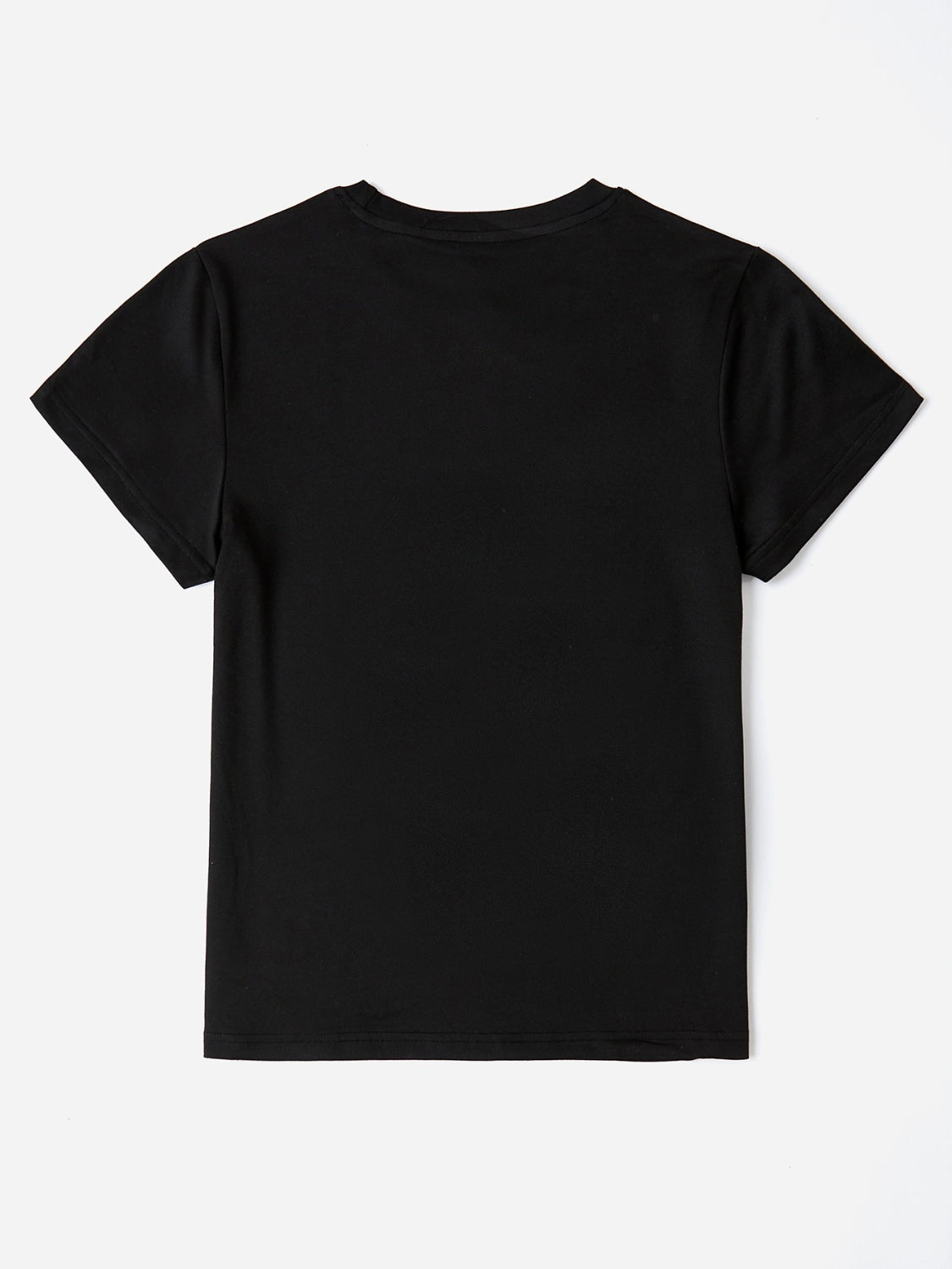 Faith Vertical Script Round Neck Short Sleeve T-Shirt