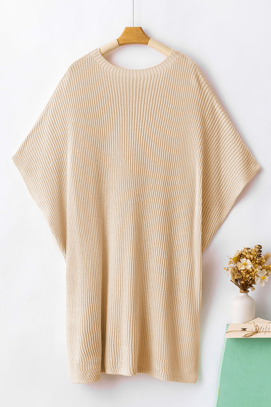 Modern apricot side-slit tunic sweater — modest fall fashion for women, perfect for seasonal transitions by Tela Designs Store.