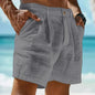Modern Modest: Men's Linen-Cotton Summer Shorts