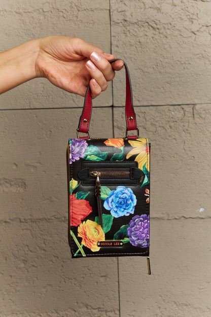 Modern Modest Printed Crossbody Wallet by Tela Designs Store