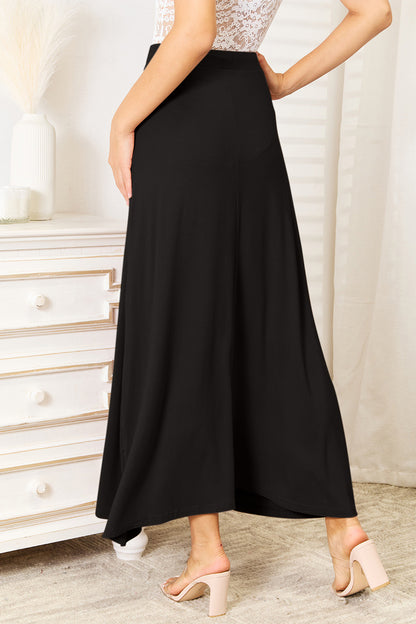 Elegance Unbound Maxi Skirt with Adjustable Fit