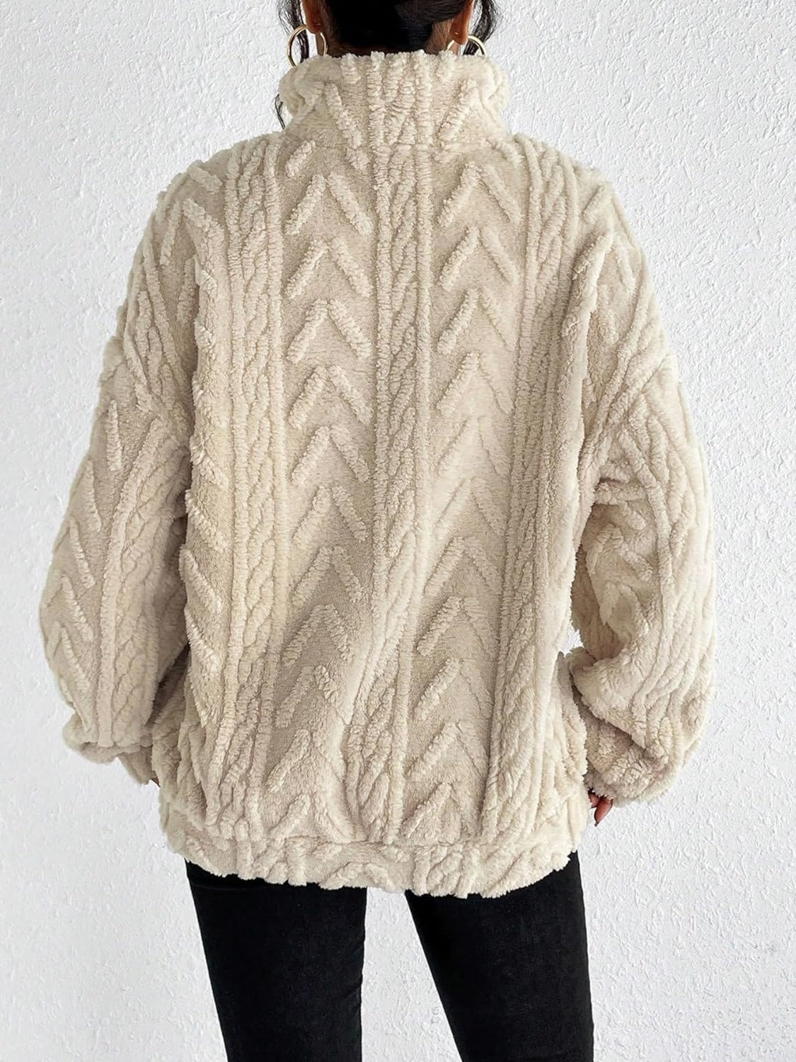 Serenity Plush Quarter-Zip Pullover