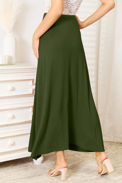 Elegance Unbound Maxi Skirt with Adjustable Fit