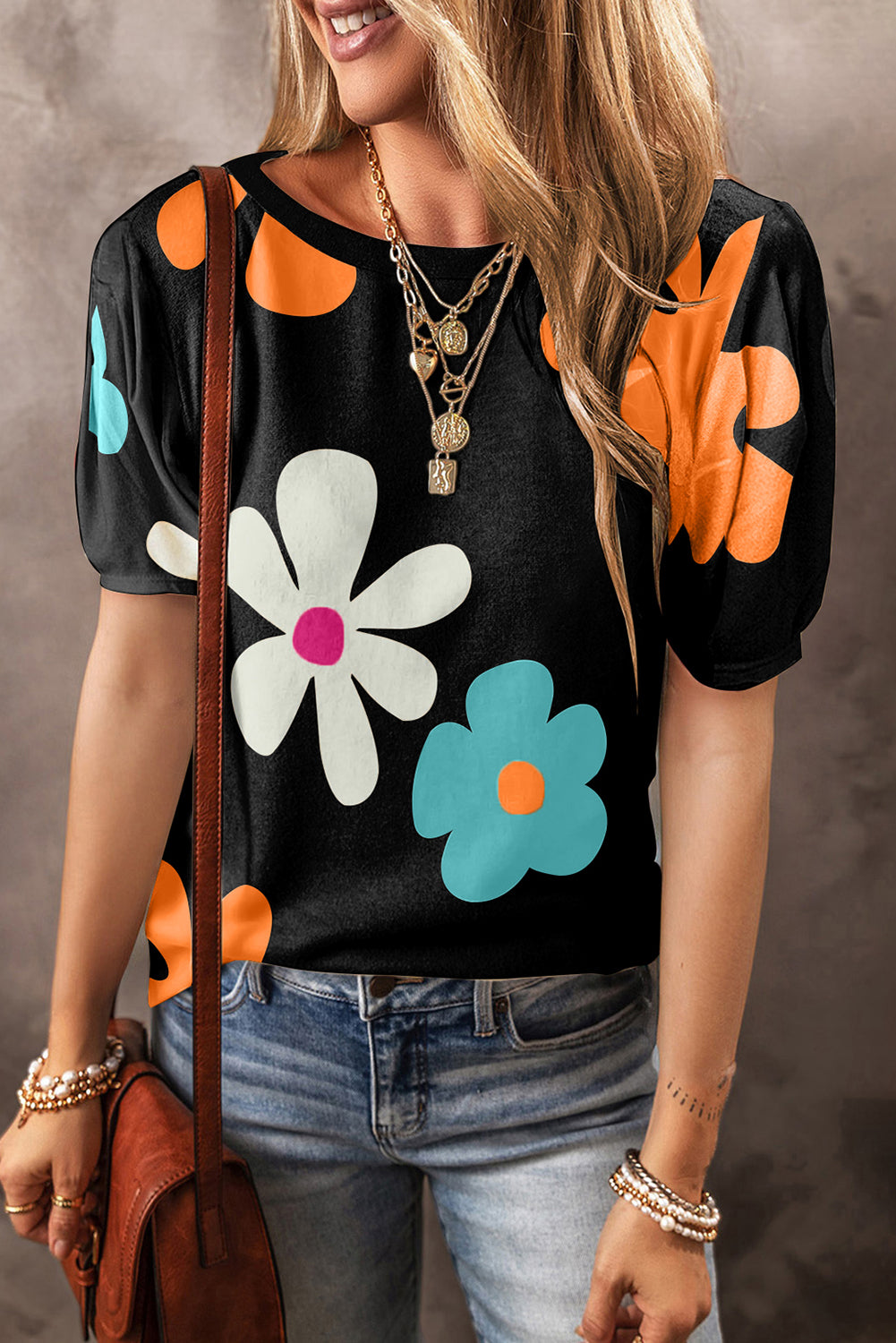 Modern Modest Essential: Chic Everyday Floral Blouse