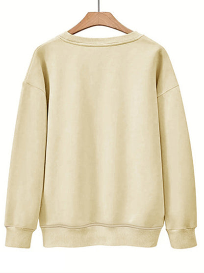 Unapologetic Jesus Letter Print Sweatshirt - 'The Way, The Truth, The Life'